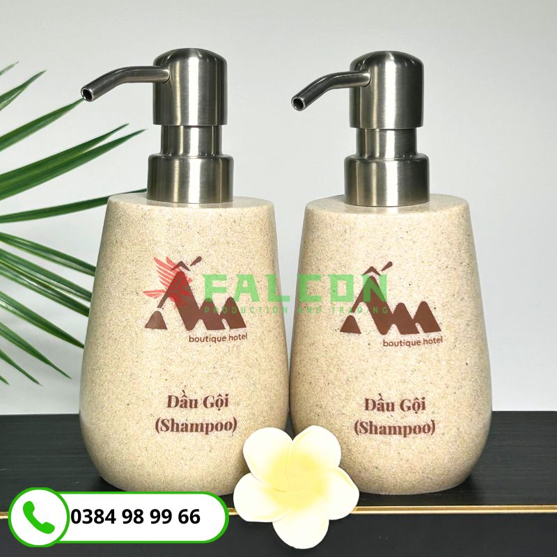 Bình đựng dung dịch phòng tắm khách sạn