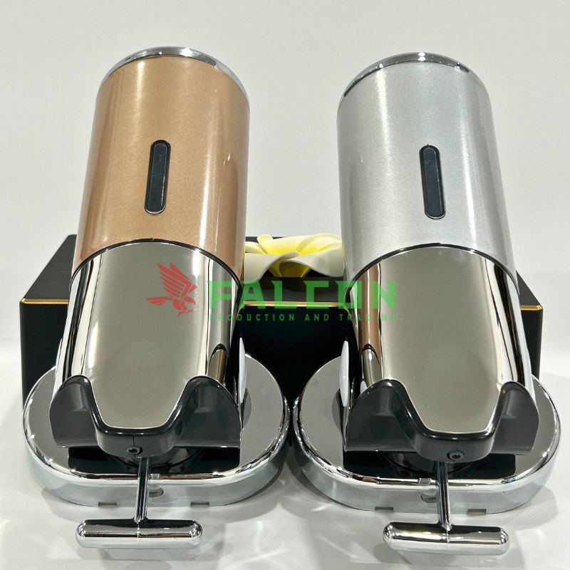 Bình đựng dung dịch gắn tường đơn/đôi inox 304