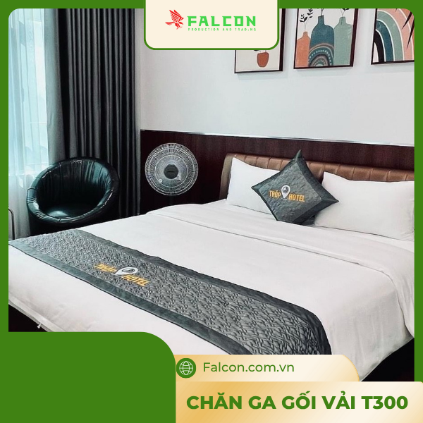 Chăn ga gối vải t300 cao cấp