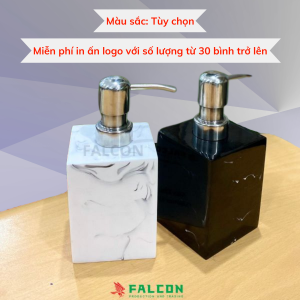 Bình đựng dung dịch meca vòi inox hình vuông