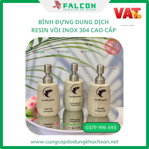 Bình đựng dung dịch resin vòi inox 304 cao cấp