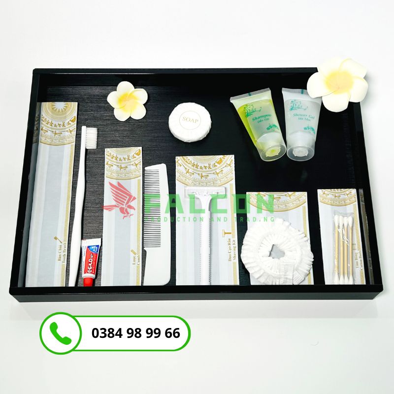 Bộ amenities trắng