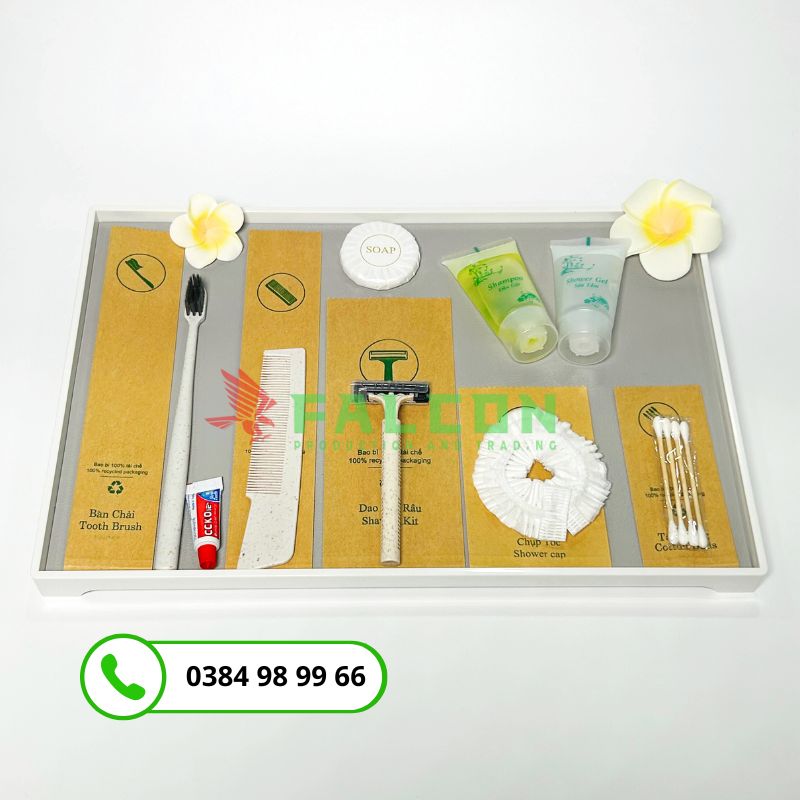 Bộ amenities lúa mạch thân thiện