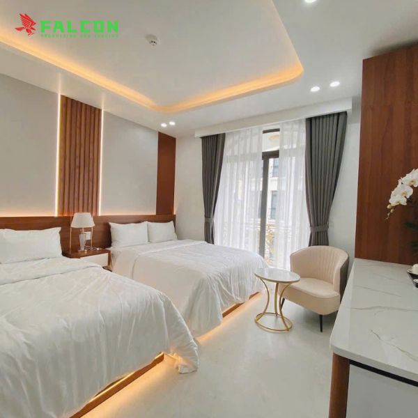 Cung cấp chăn ga gối đệm cho dự án đồ dùng khách sạn Six Brothers