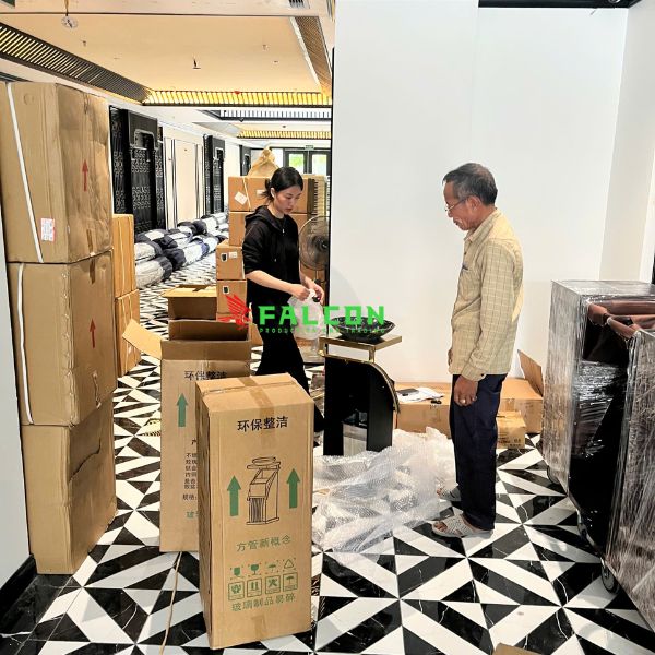 Quy trình kiểm tra bàn giao thiết bị Falcon