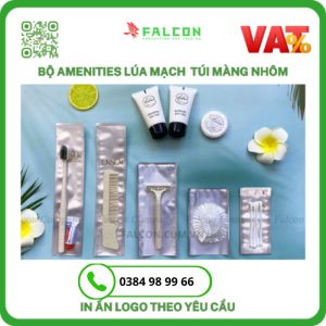 Bộ Amenities túi màng nhôm