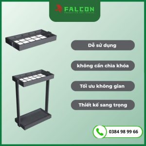 Kệ đựng ô dù 12 ô không khóa khách sạn