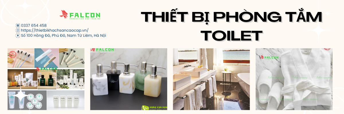 Falcon - cung cấp thiết bị phòng tắm toilet cho khách sạn