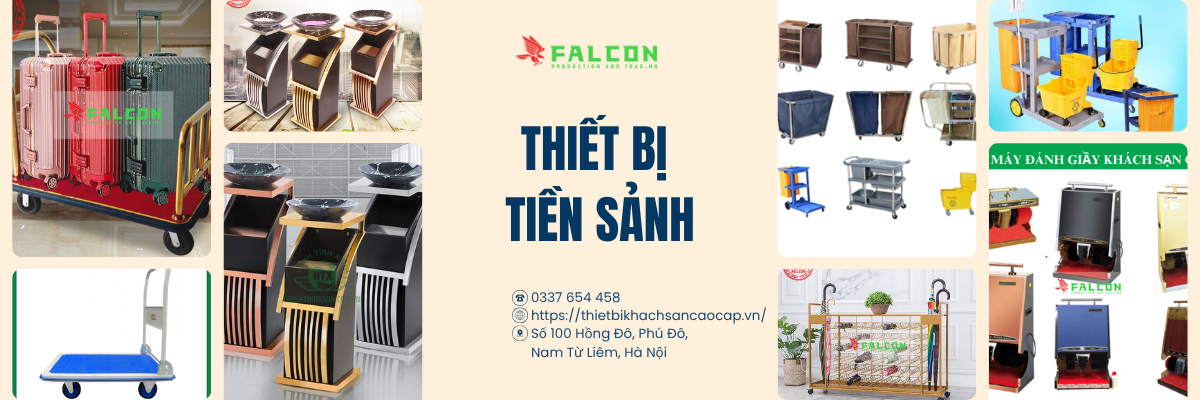 Falcon cung cấp thiết bị tiền sảnh khách sạn cao cấp