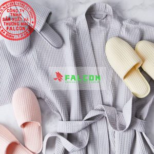 áo choàng tắm tổ ong cho khách sạn đẹp cao cấp