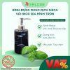 Bình đựng dung dịch meca vòi inox 304 hình tròn