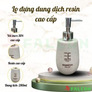 Bình đựng dung dịch resin vòi inox 304 cao cấp