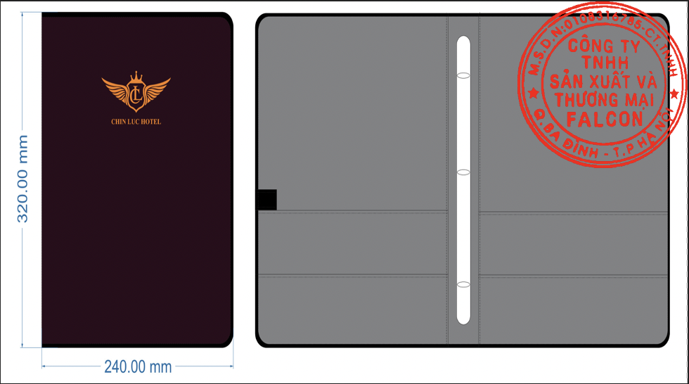 Maket bộ đồ da Chín Lực