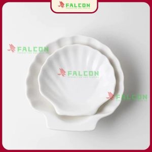 Đĩa sò- phụ kiện sứ tiêu chuẩn buffet