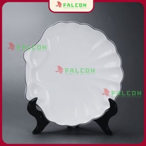 Đĩa sò- phụ kiện sứ tiêu chuẩn buffet