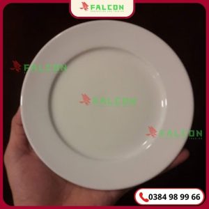 Đĩa tròn cạn dùng cho khách sạn, tiệc buffet