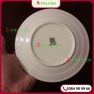 Đĩa tròn cạn buffet