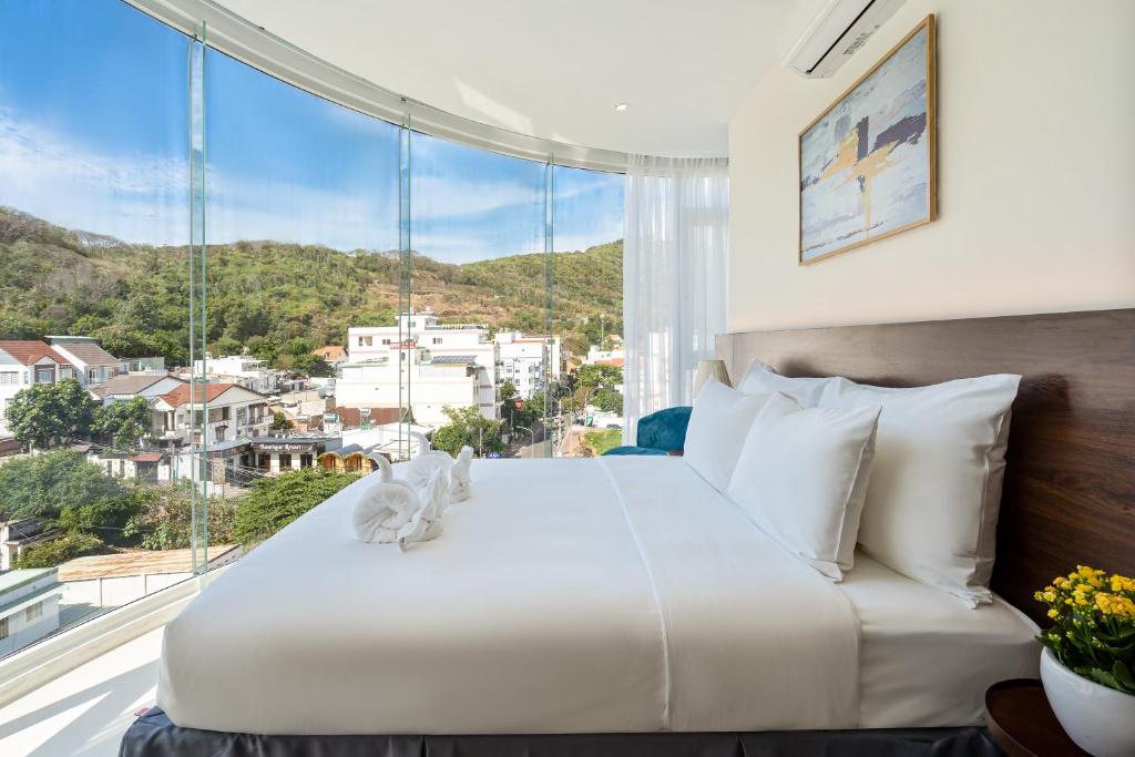 Bộ chăn ga gối đệm khách sạn Aquatel