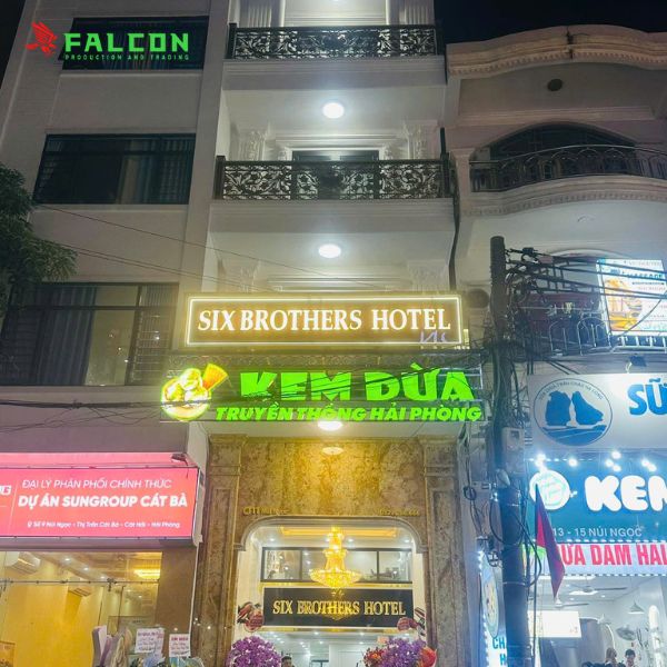 Dự án cung cấp đồ dùng khách sạn Six Brothers