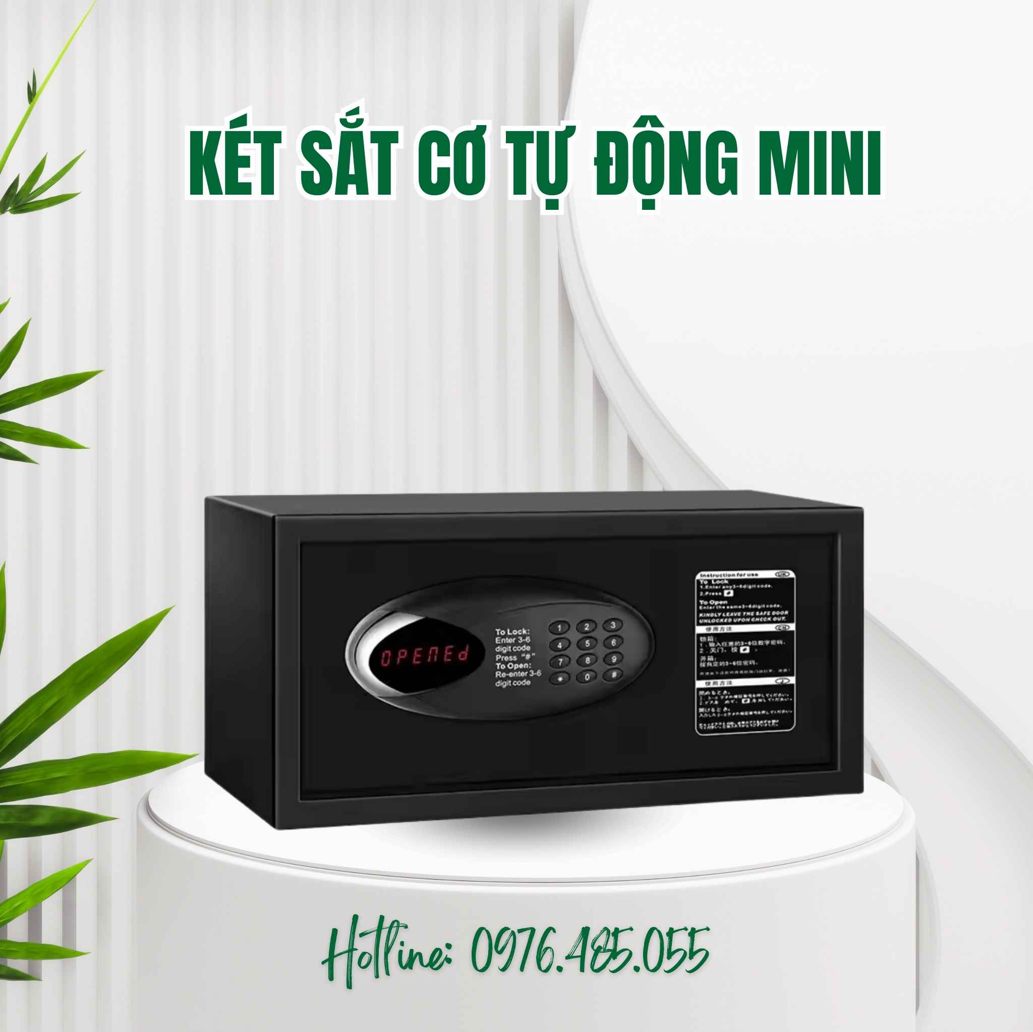 Két sắt điện tử tự động Honeyson cao cấp