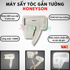Máy sấy tóc Honeyson với nhiều tính năng vượt trội cho không gian cao cấp