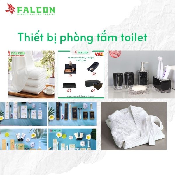 Thiết bị phòng tắm - toilet khách sạn