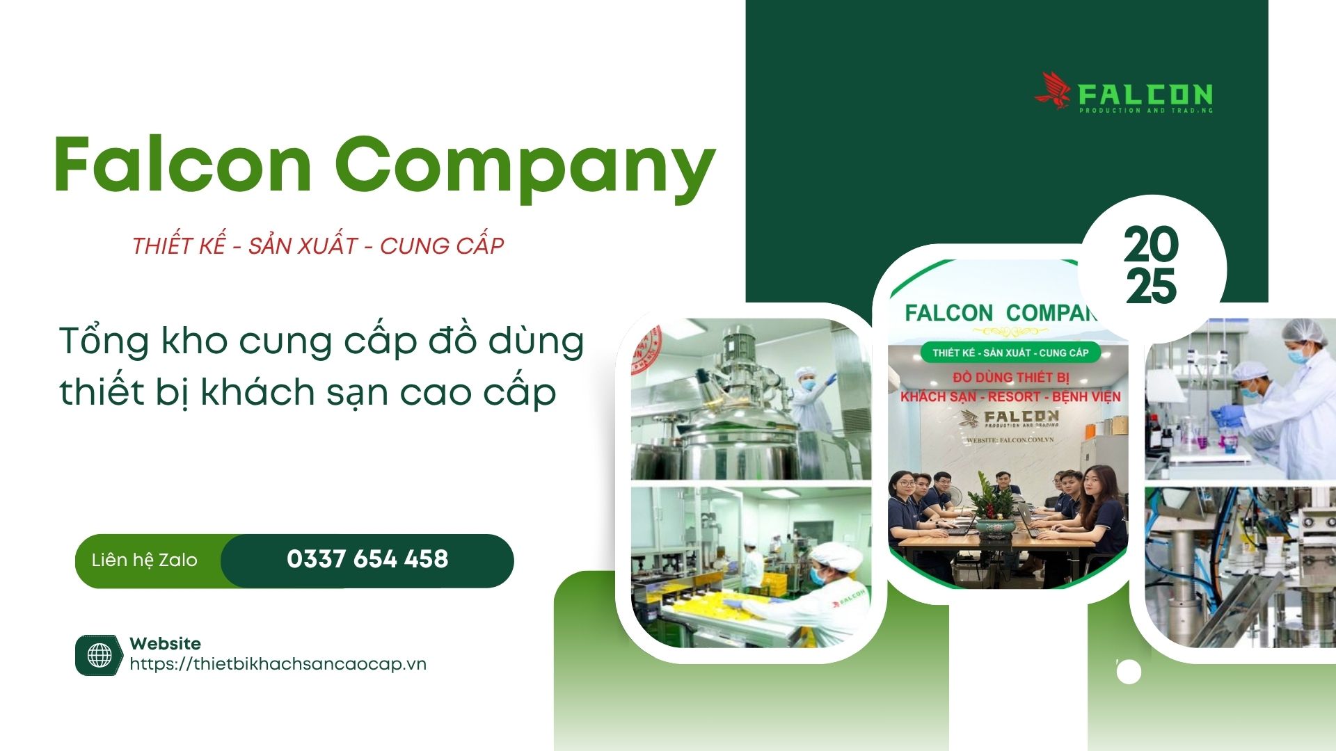 Falcon - Tổng kho cung cấp thiết bị khách sạn cao cấp
