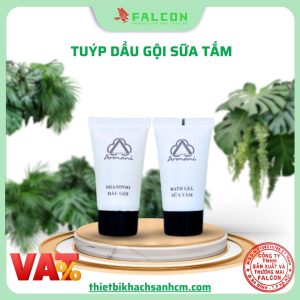 Tuýp dung dịch khách sạn in logo