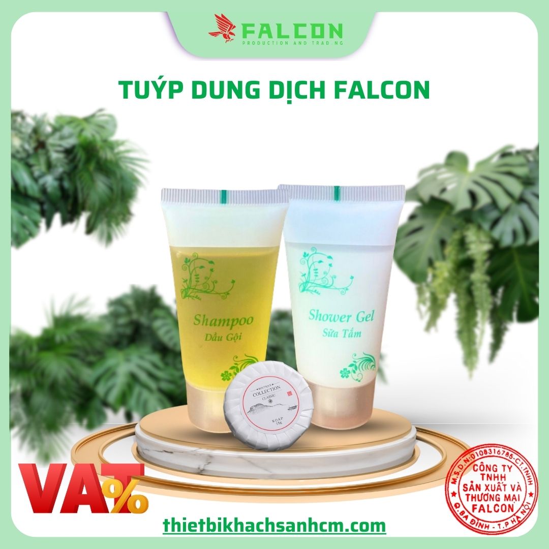 Tuýp dung dịch khách sạn 30ml có sẵn