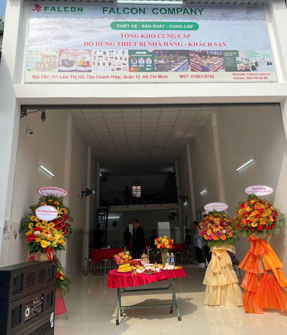 Các chi nhánh hoạt động của falcon - Chi nhánh HCM