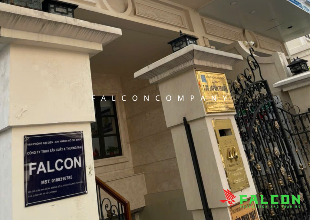 Văn phòng Falcon Hồ Chí Minh - trưng bày thiết bị khách sạn cao cấp