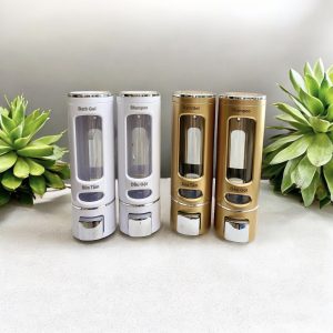 Bình đựng dung dịch gắn tường đôi nhựa cao cấp