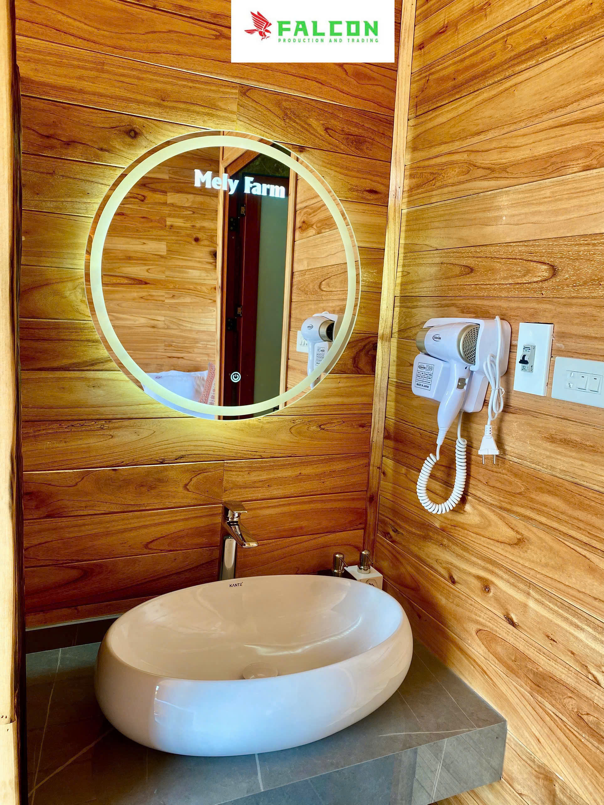 Máy sấy tóc treo tường dự án Mường Lò